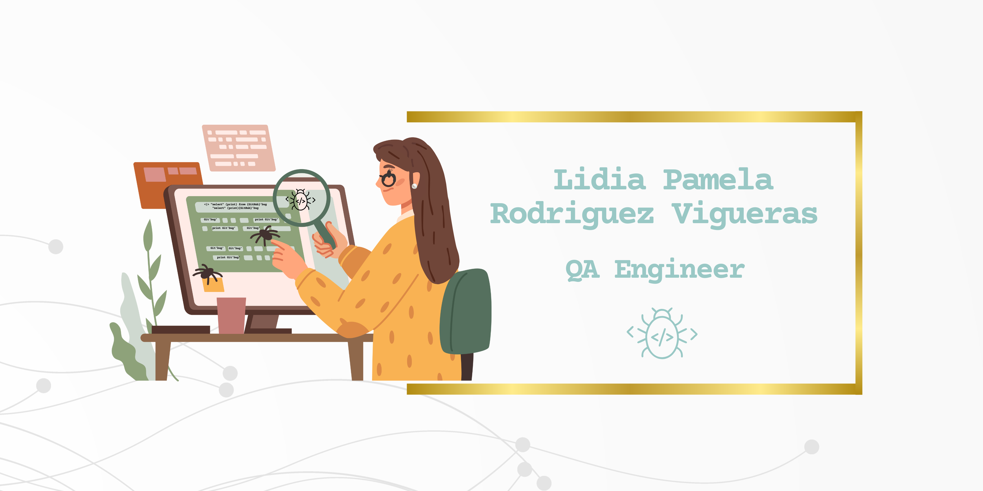 Imagen de visión tecnológica femenina